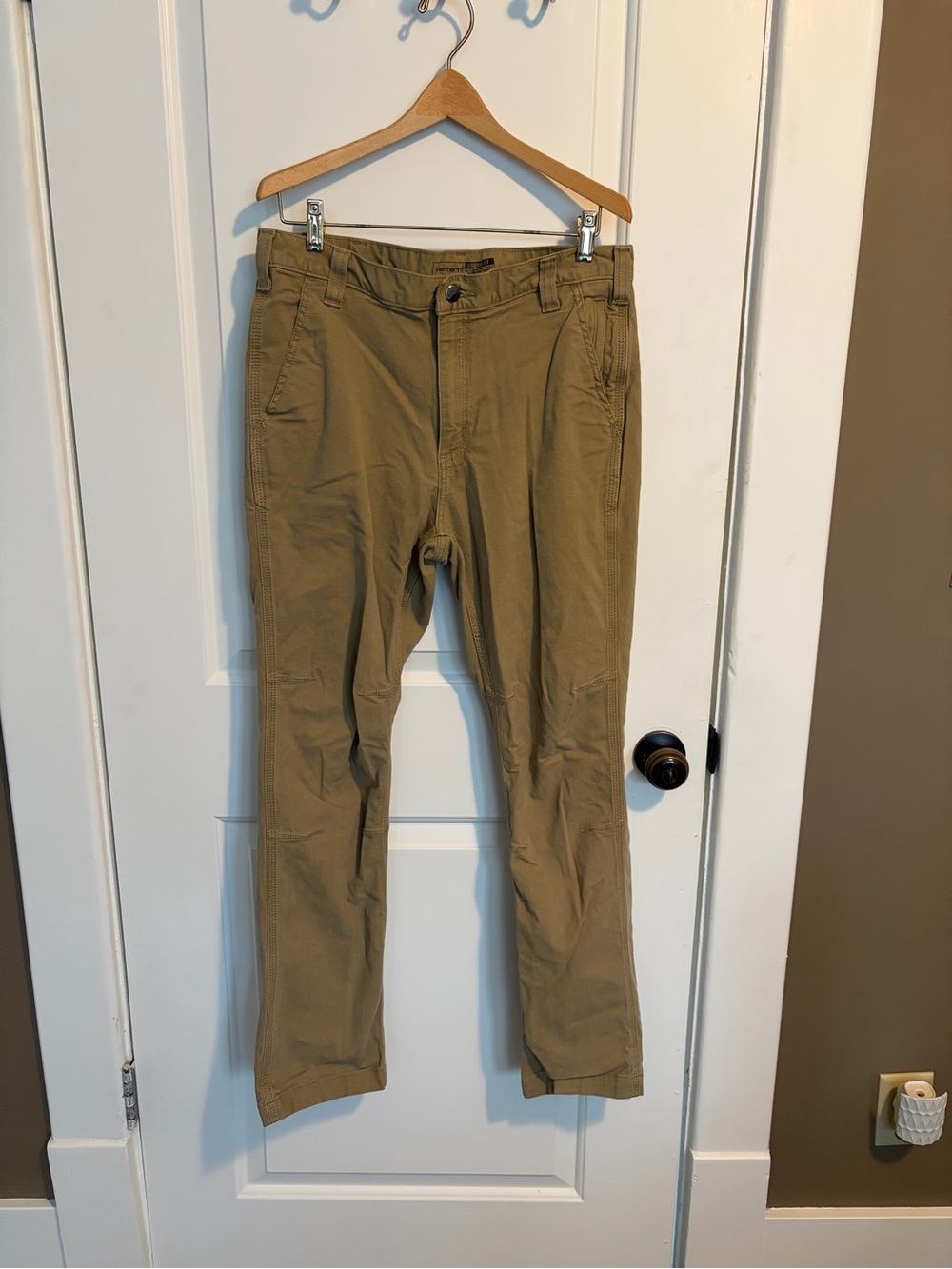 Carhartt Men's Cargo Pants in Khaki Brown